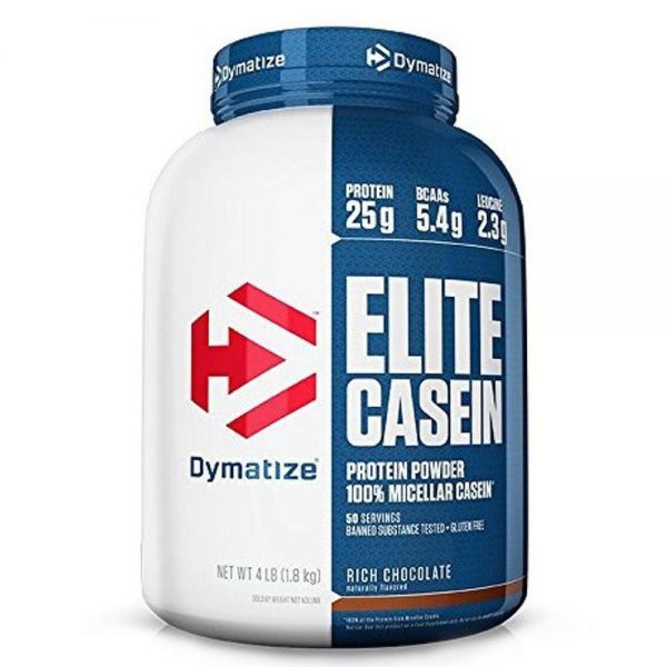 Dymatize Elite Casein 4lbs bổ sung Casein Protein nuôi cơ bắp hiệu quả, giá rẻ
