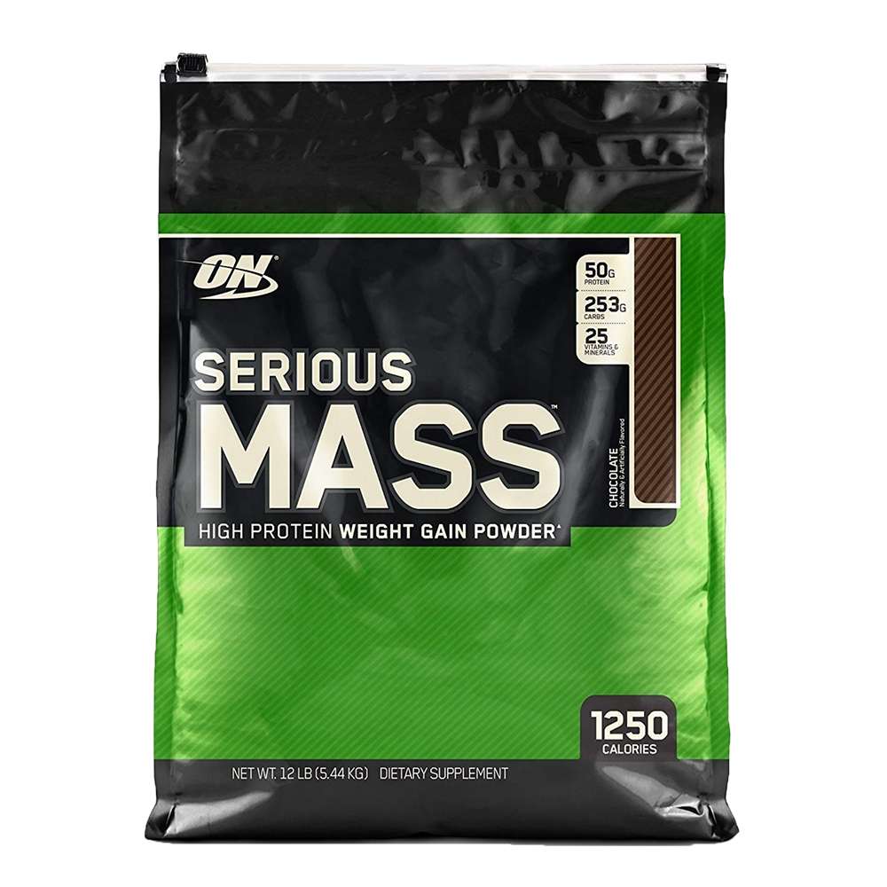 ON Serious Mass 12lbs cung cấp hàm lượng lớn dưỡng chất thiết yếu, protein khủng cho người gầy cần tăng cân, người tập luyện thể thao