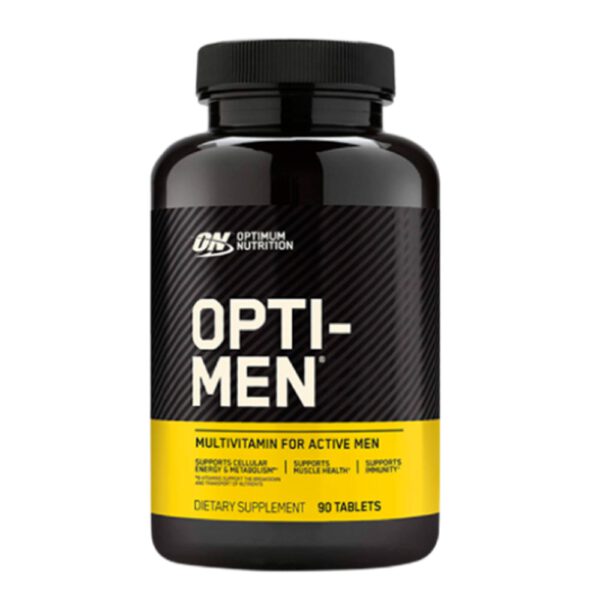 Opti men 90 viên bổ sung 70 nguồn Vitamin,khoáng chất cần thiết cho người tập gym thể hình, duy trì sức khỏe, phát triển cơ bắp, cải thiện đề kháng cho nam giới