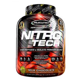 Nitro-Tech® cung cấp hàm lượng protein thiết yếu tinh chiết từ whey protein isolate kết hợp với thành phần creation chất lượng nhất nhằm đảm bảo sự phát triển cơ bắp tối ưu