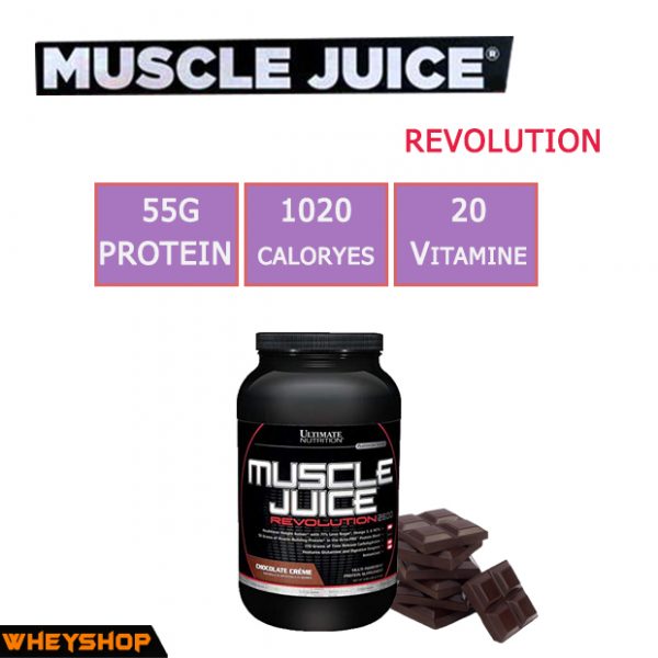 MUSCLE JUICE REVOLUTION 4.69 lbs (2.1kg), đánh giá Muscle Juice