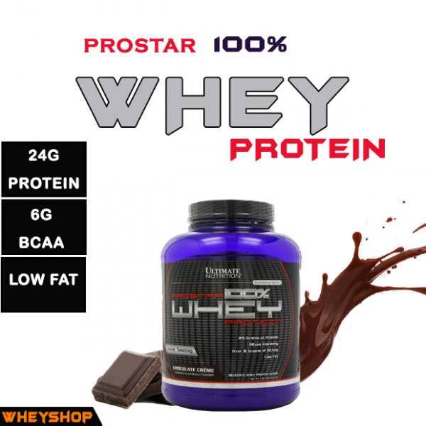 Prostar whey protein ultimate chính hãng wheyshop