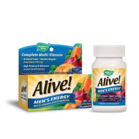 Alive Men's Energy bổ sung 25 nguồn vitamin, khoáng chất cho nam giới cải thiện sức khỏe, sức đề kháng toàn diện. Alive Men's Energy chính hãng, giá rẻ tại HN HCM