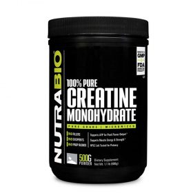 Nutrabio Creatine Monohydrate 500G tăng sức mạnh sức bền và khối lượng cơ bắp tốt nhất,Nutrabio Creatine Monohydrate 500G chính hãng tại Hà Nội và Tp. HCM.