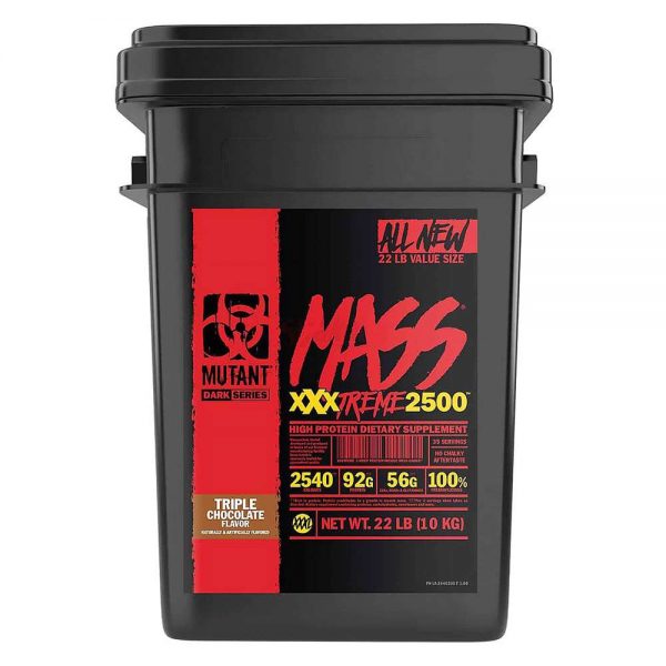 Mutant Mass XXXtreme 2500 cung cấp hàm lượng calories lớn, tăng cân dễ dàng. Mutant Mass XXXtreme nhập khẩu chính hãng, cam kết giá rẻ tốt nhất Hà Nội TpHCM