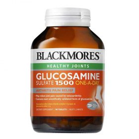 Thực phẩm chức năng Blackmores Glucosamine Sulfate 1500 One-A-Day giúp giảm đau khớp, giảm thoái hóa xương khớp, phục hồi, duy trì và tái tạo sụn khớp hiệu quả
