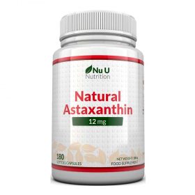 Nu U Astaxanthin 12mg cung cấp hàm lượng lớn Astaxanthin lên tới 12mg mỗi lần dùng, giúp chống oxy hóa, ngăn ngừa gốc tự do và hỗ trợ hệ miễn dịch, làn da, ...