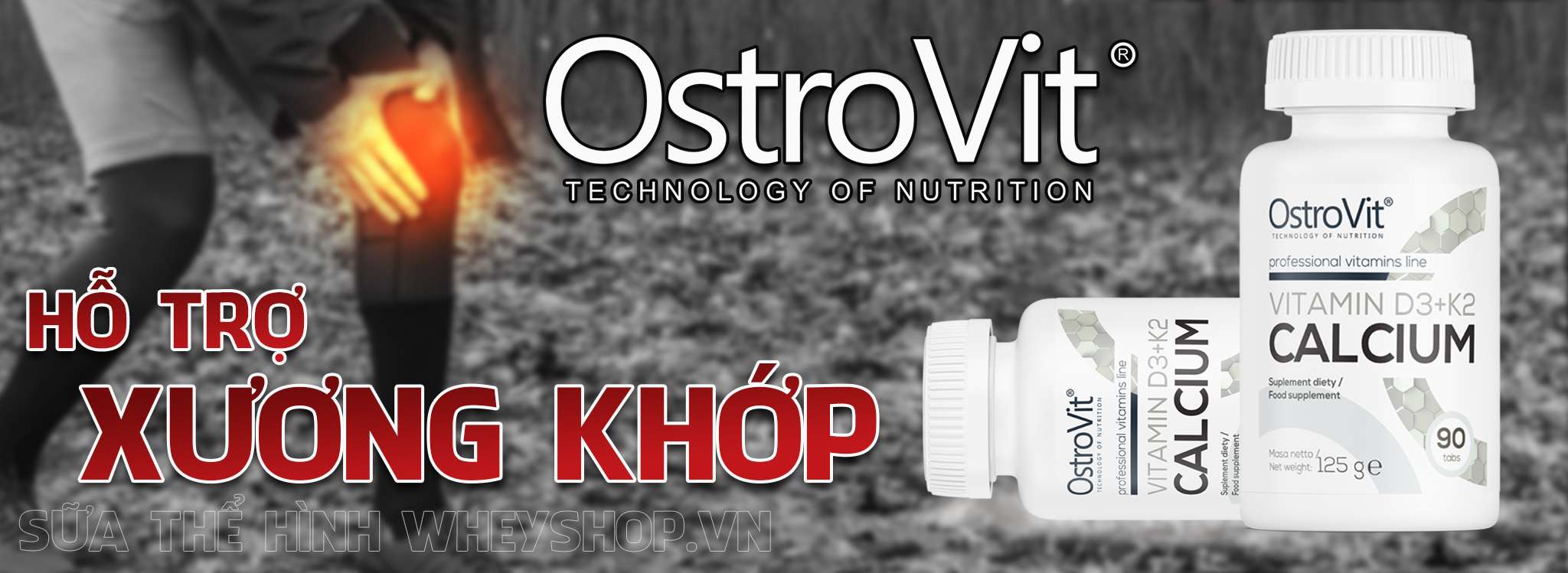 Ostrovit Vitamin D3 K2 Calcium là công thức kết hợp “3 in 1” hỗ trợ xương khớp chắc khỏe. Ostrovit Vitamin D3 K2 Calcium nhập khẩu chính hãng, giá rẻ tại Hà Nội TpHCM