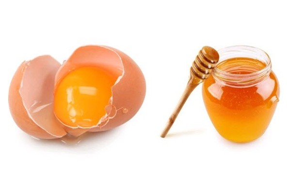uống mật ong tăng cân với trứng gà