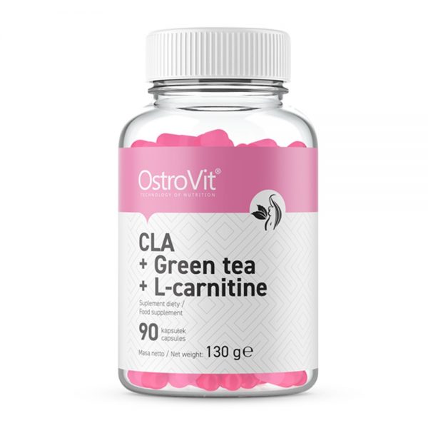 Ostrovit CLA + Greentea + L-Carnitine là sản phẩm hỗ trợ giảm cân chuyển hóa mỡ thừa với sự kết hợp 3 trong 1, tăng cường trao đổi chất, giảm mỡ nhanh, hiệu quả