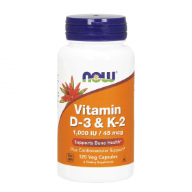 now vitamin d3 k2 1000iu 45 mg