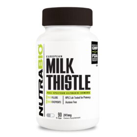 NutraBio Milk Thistle cung cấp 100% chiết xuất kế sữa, hỗ trợ phục hồi chức năng gan, bảo vệ gan khỏe mạnh, cải thiện sức khỏe tổng thể....