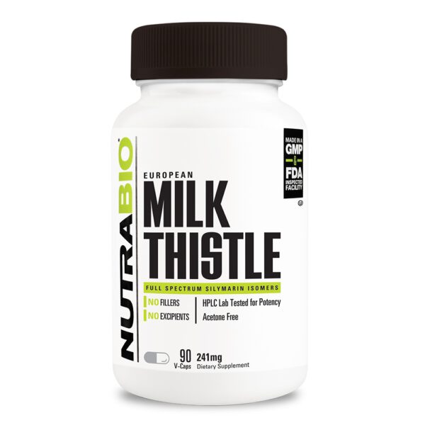 NutraBio Milk Thistle cung cấp 100% chiết xuất kế sữa, hỗ trợ phục hồi chức năng gan, bảo vệ gan khỏe mạnh, cải thiện sức khỏe tổng thể....
