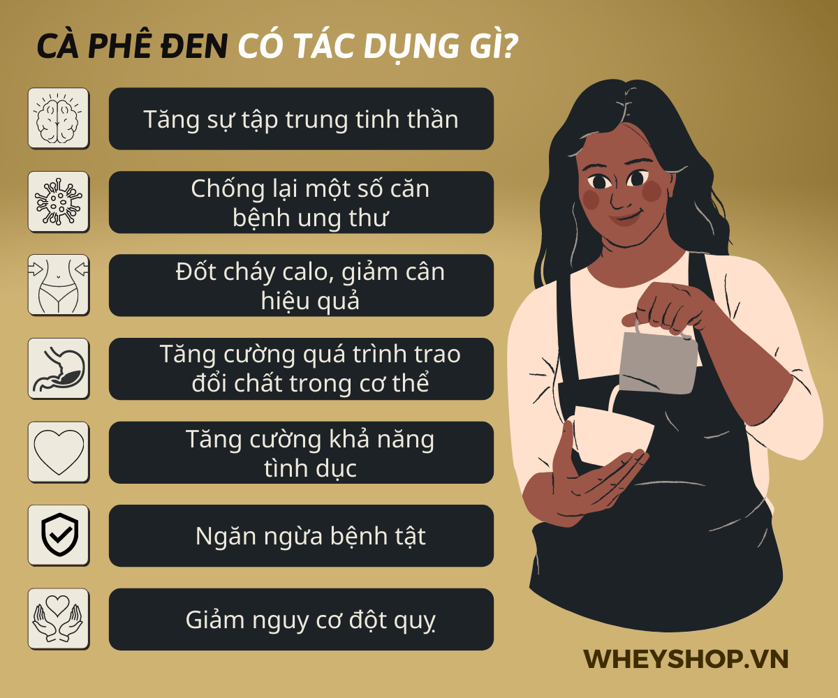 Việc uống cà phê đen nguyên chất không đường không chỉ là một thói quen đặc trưng của người Việt Nam, cafe đen cũng mang đến nhiều lợi ích to lớn cho sức...