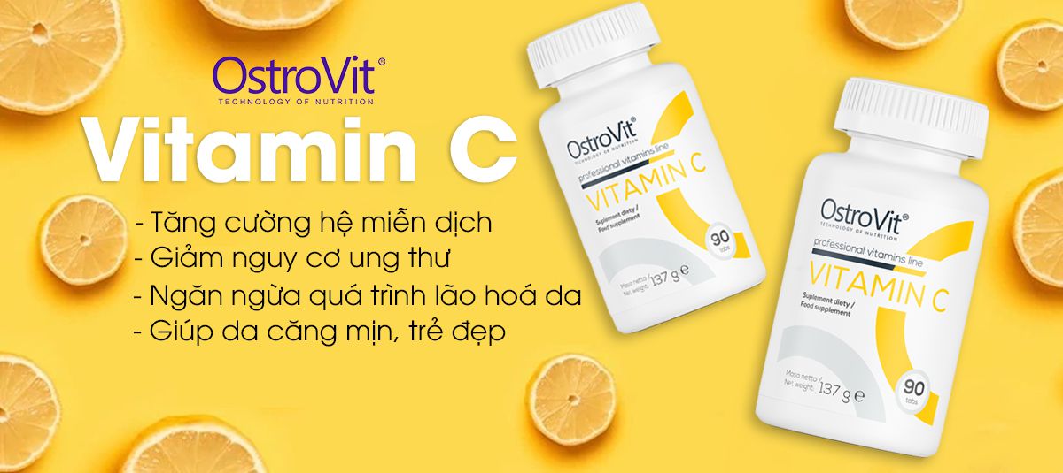 Ostrovit Vitamin C 1000mg hỗ trợ nâng cao sức khoẻ, cải thiện sức đề kháng cơ thể. Sản phẩm nhập khẩu, cam kết giá rẻ, tốt nhất Hà Nội TpHCM