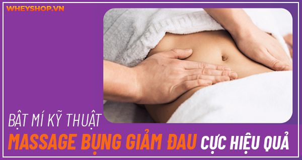 Nếu bạn đang phiền lòng vì những cơn đau dạ dày, đau bụng khi đến tháng, thì có thể tham khảo và áp dụng ngay cách massage bụng giảm đau hiệu quả sau đây.