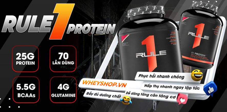 Whey Rule 1 Protein hiện đang là sản phẩm quen thuộc và được nhiều người tập gym yêu thích. Vậy Whey Rule 1 vị nào ngon nhất, vị nào dễ uống nhất?