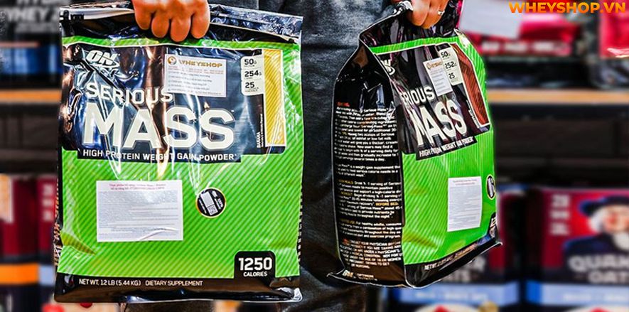 Comparative evaluation of Serious Mass and Premium Mass Gainer which is good?