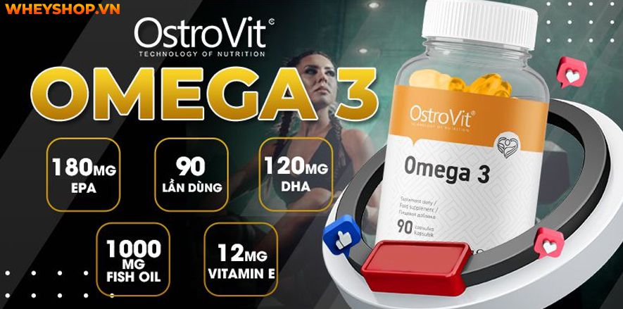 Nếu bạn đang phân vân lựa chọn Ostrovit Omega 3 thì hãy cùng WheyShop review đánh giá Ostrovit Omega 3 có tốt không qua bài viết sau đây..