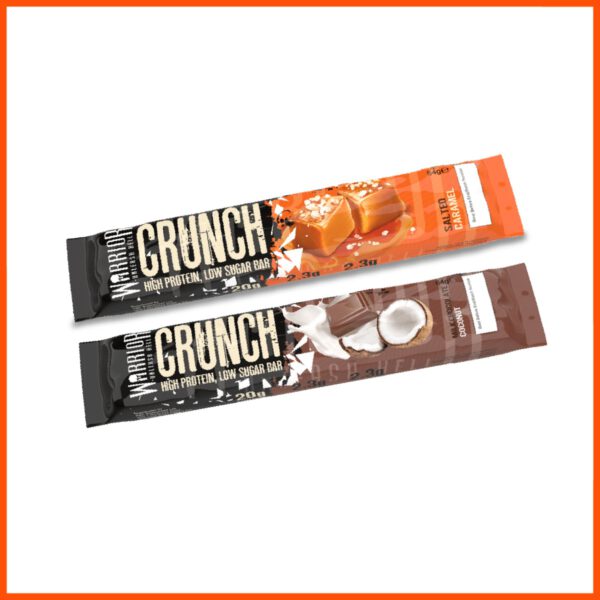 Warrior Crunch Protein Bar (64g) hỗ trợ thay thế bữa ăn phụ, giàu protein tăng cơ. Sản phẩm nhập khẩu chính hãng, giá rẻ tốt nhất Hà Nội TpHCM...